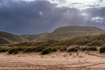 Melvich Beach on the NC500 north coast scotland