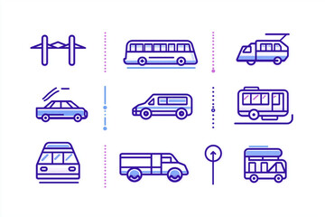 Public Transport Icons: A Visual Guide to Travel Options