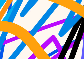 background, vector abstract spontaneous doodles, expression spontaneous art.