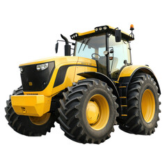 Obraz premium Specialty Tractor - Designed for specific agricultural tasks or environments. isolated on transparency background