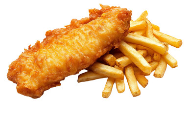 Crispy Fried Fish Fillet  French Fries 