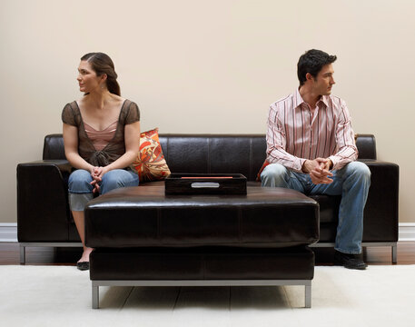 Couple in Living Room