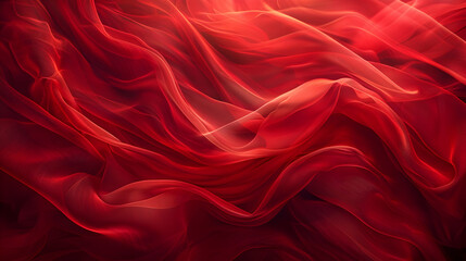 Fototapeta premium Abstract Red Fabric Background