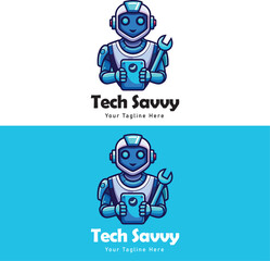Tech mascot Logo