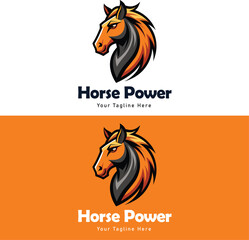 Horse Mascot Logo