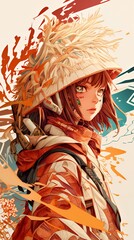 アニメスタイル 　japanese anime style