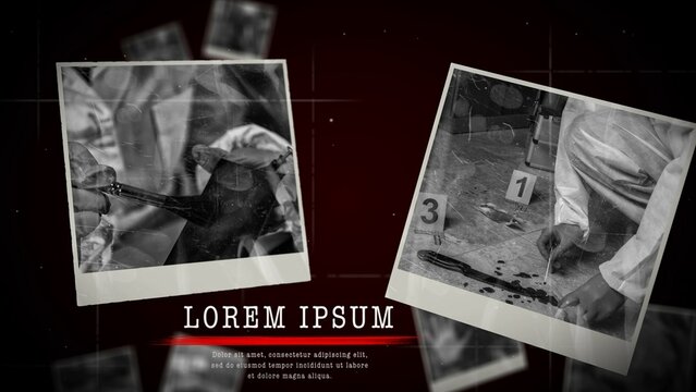 Crime Scene Evidence Slideshow