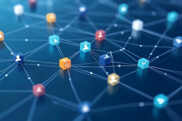 Connected Cubes Digital Network Growth and Innovation