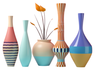 PNG Vase ceramic pottery art.