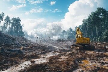 deforestation environmental disaster
