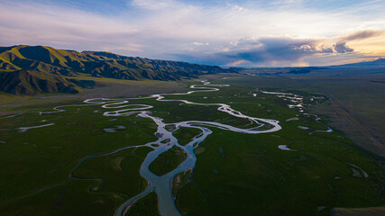 aerial view of the world © JY