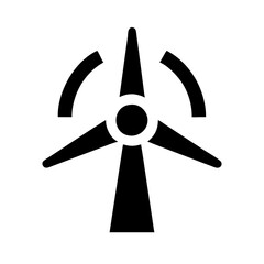 Obraz premium wind turbine icon