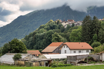 Obraz premium château de la Gruyère