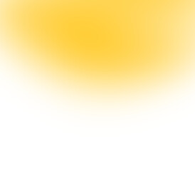 Yellow Gradient Overlay Transparent Background