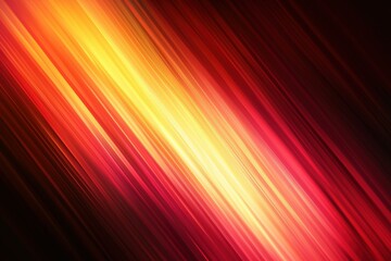 Obraz premium Diagonal light streaks in vibrant warm colors