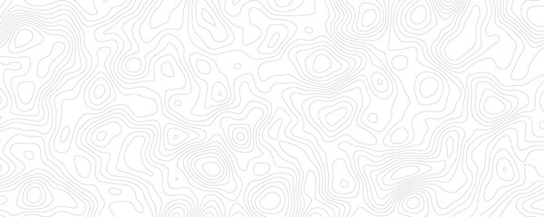 Abstract Monochromatic Topography, Seamless Background Pattern for Modern Projects
