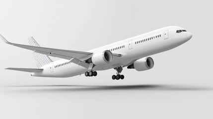 Obraz premium Airplane in Flight