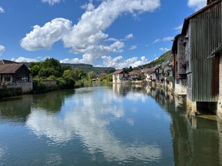 Obraz premium Bensançon, Vezoul, Ornans