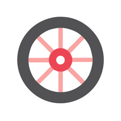 bike wheel icon