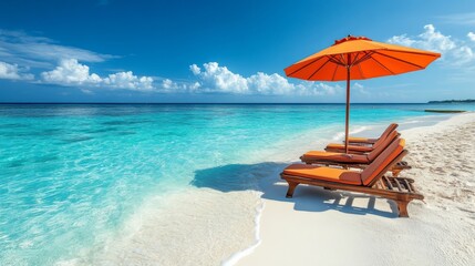 Fototapeta premium Tropical Beach Paradise