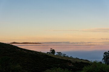 Obraz premium sunrise in the mountains