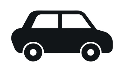 car silhouette vector icon design
