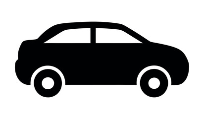 car silhouette vector icon design