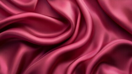 Obraz premium Luxurious Pink Satin Fabric Background