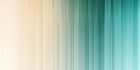 Obraz premium Soft ombre background from teal to light beige, creating a subtle and elegant look