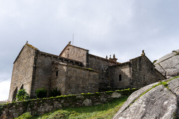 Old church in Muxia, Spain