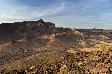 Negro Peak In The Turtle Mountains Of Eastern California