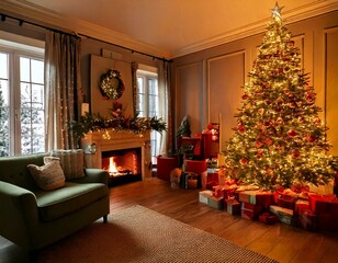Christmas room