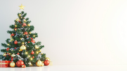 Christmas tree and gifts