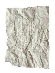 Obraz premium Crumpled lined notebook paper texture