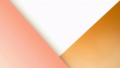 Warm Hues Abstract: Peach, White, Gold