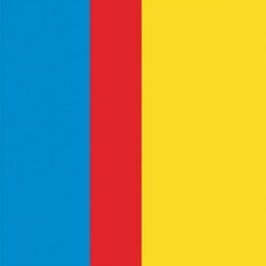 Obraz premium Abstract background with blue, red, and yellow colors.