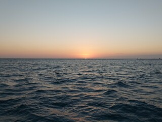 Obraz premium sunset over the sea