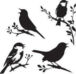 set of birds