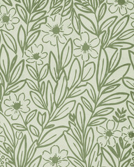 Printable botanical illustration. Rustic style home decor, wall decoration, picture in the frame. Grunge, vintage illustration.