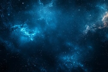 Naklejka premium Starry night sky over city lights. 