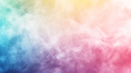 Abstract Colorful Smoke Background  Vapor  Haze  Mist  Dreamy  Ethereal  Texture  Design