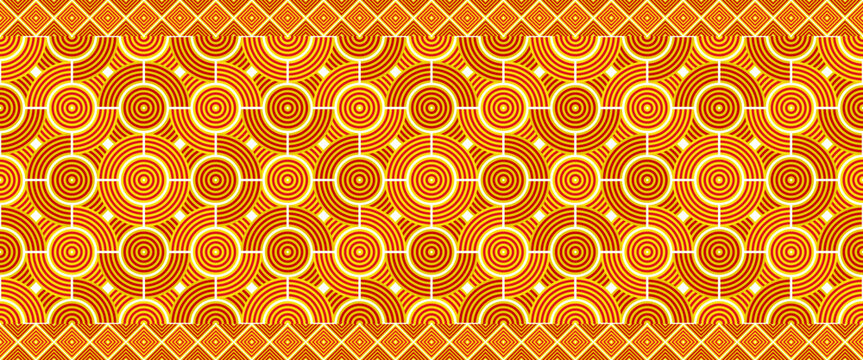 catalonia pattern. mandala background. geometric texture for decoration. vector illustration