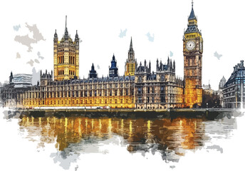 Fototapeta premium England Parliament building