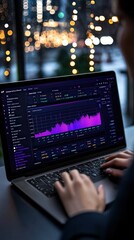 Analyzing Data Trends and Insights in a Modern Business Analytics Dashboard Interface