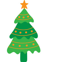Hand Drawn Christmas Tree
