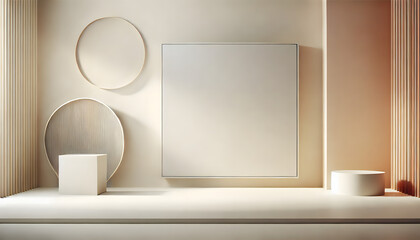 Minimalist product background