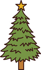 Fototapeta premium christmas tree