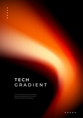 Vibrant Abstract Gradient Background With Soft Colors