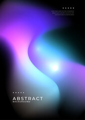 Vibrant Abstract Background with Gradient Glow