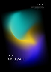 Vibrant Abstract Background with Gradient Glow